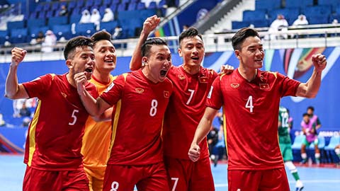 Á quân futsal World Cup 2016 so tài cùng ĐT futsal Việt Nam 